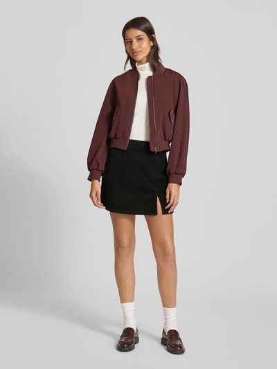 Vero Moda Ausgestellter Mini-Rock aus Baumwoll-Mix Modell 'LULA' Black 1