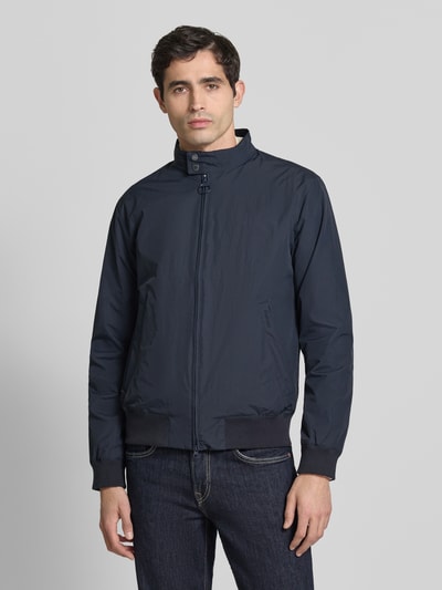 Barbour Kurtka blouson z kołnierzem stojącym krój regular fit model 'Royston' Granatowy 4