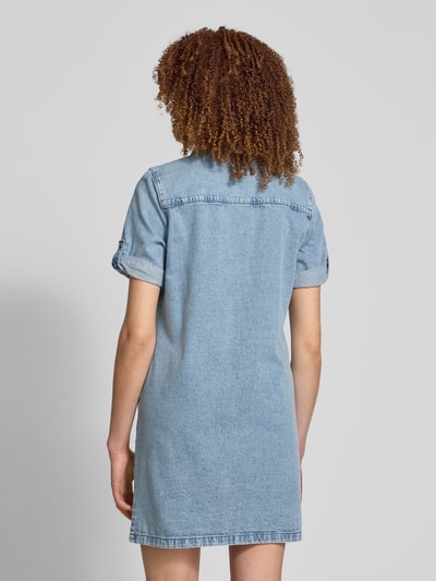 Noisy May Jeanskleid mit 1/2-Arm Modell 'NEW SIGNE' Hellblau 5