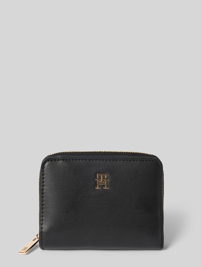 Tommy Hilfiger Portemonnee met logo-applicatie Zwart - 1