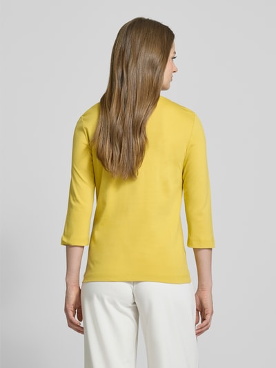 Christian Berg Woman Longsleeve met 3/4-mouwen Mosterdgeel - 5