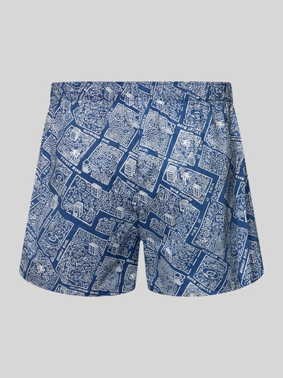 Produktfoto, Regular Fit Boxershorts aus reiner Baumwolle im 3er-Pack von Tommy Hilfiger, Optik:Allover-Muster, feine Webstruktur, elastischer Bund, Label-Print, Multipack:3er-Pack, Material: reine Baumwolle