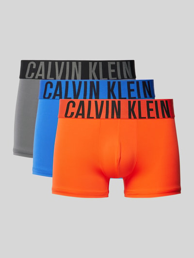 Calvin Klein Underwear Boxershort met band met label in een set van 3 stuks Oranje - 1