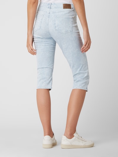 Angels Slim fit capri-jeans met stretch, model 'Ana' Lichtblauw gemêleerd - 5