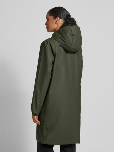 RAINS Parka z zamkiem błyskawicznym dwustronnym model ‘Lohja’ Khaki 5