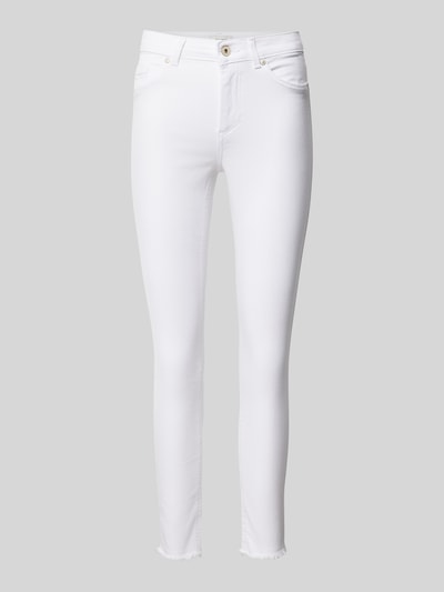 Only Skinny Fit Jeans aus Baumwoll-Mix Modell 'BLUSH' Weiss 1