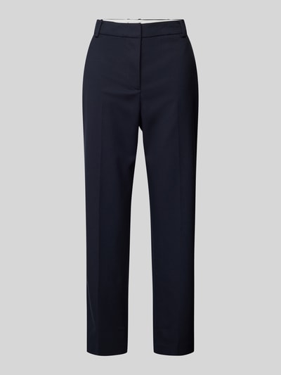 Tommy Hilfiger Slim fit stoffen broek met persplooien, model 'CORE' Marineblauw - 2