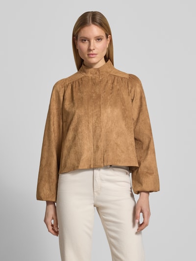 Neo Noir Jacke in Leder-Optik Modell 'TIRSA' Camel 4