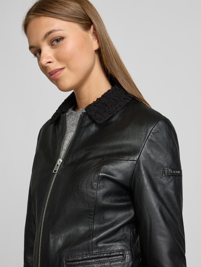 Cabrini Jack van lamsnappa met steekzakken Zwart - 3