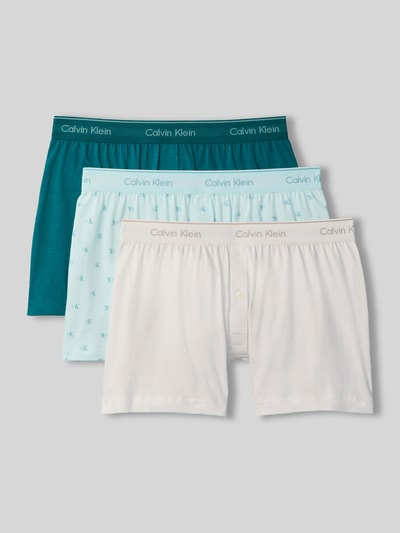 Calvin Klein Underwear Boxershorts im 3-er-Pack aus reiner Baumwolle Hellblau 2