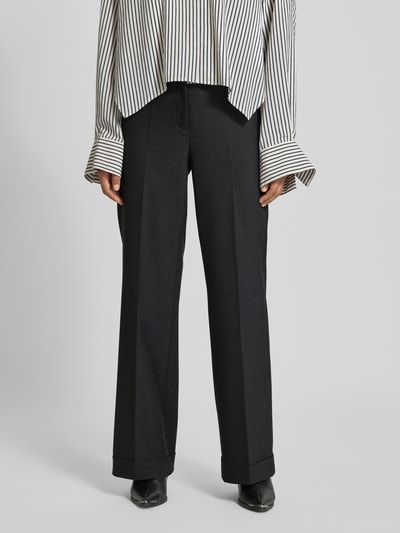 Cambio Stoffhose mit französischen Eingrifftaschen Modell 'GRACE' Anthrazit 4