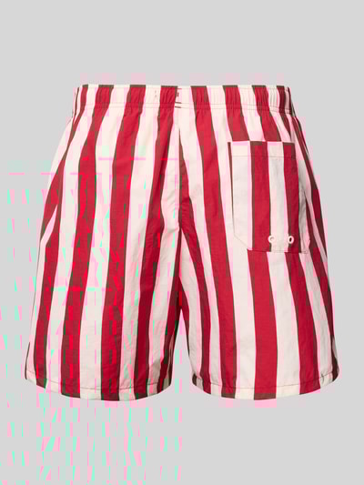 Tommy Hilfiger Regular fit zwembroek met tunnelkoord Rood - 3