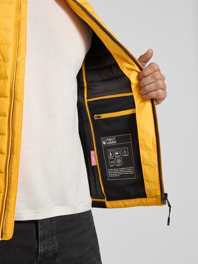 NAUTGÅRD Regular Fit Jacke in Stepp-Optik GELB 7