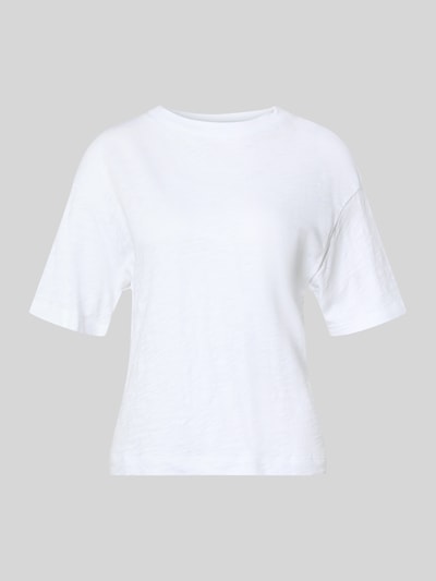 Marc O'Polo Regular Fit T-Shirt aus reiner Baumwolle Weiss 2