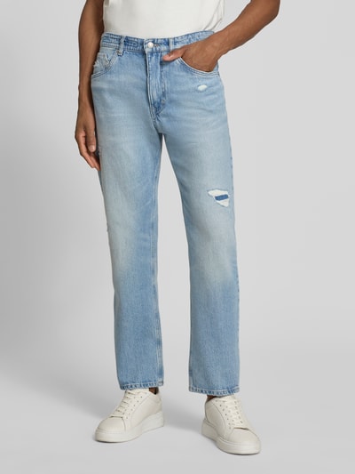 DRYKORN Jeans im Destroyed-Look Modell 'HIGHT' Hellblau 4