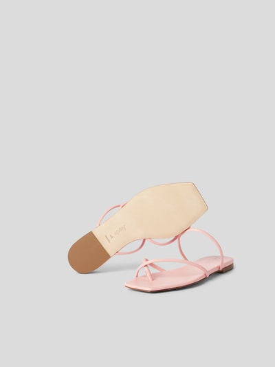 Aeyde Sandalen aus echtem Leder Pink 6