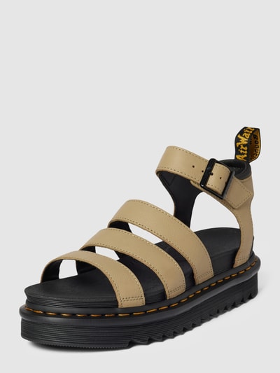 Dr.Martens Sandalen mit Label-Details Modell 'Blaire' Hellgruen 2