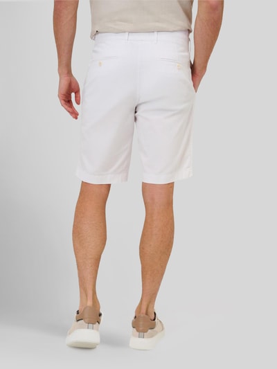 Brax Regular Fit Bermuda aus Baumwoll-Mix Weiss 5