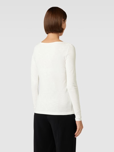 Tom Tailor Longsleeve mit U-Boot-Ausschnitt Offwhite 5