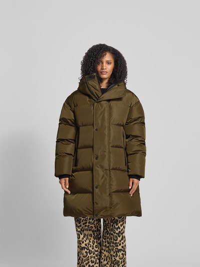 Dsquared2 Steppmantel mit Kapuze Khaki 4