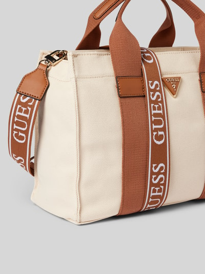 Guess Handtasche mit Label-Applikation Sand 3