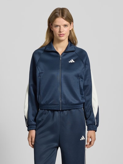 adidas Sportswear Kurtka treningowa ze stójką i zamkiem błyskawicznym Ciemnoniebieski 4