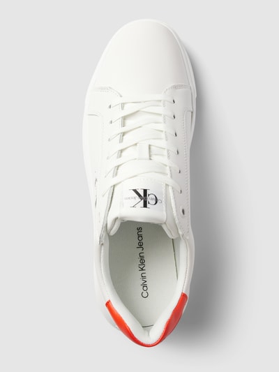 Calvin Klein Jeans Sneaker mit Label-Details Modell 'CHUNKY' Weiss 3