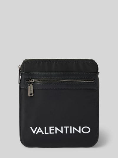 VALENTINO BAGS Umhängetasche mit Label-Print Modell 'BANDOLIERA KYLO' Black 1