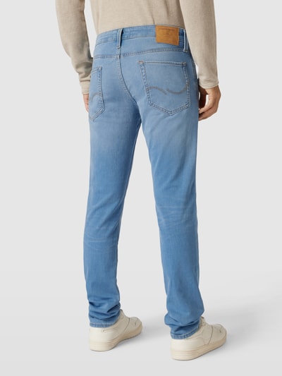 Jack & Jones Jeansy o kroju slim fit z 5 kieszeniami model ‘GLENN’ Jeansowy niebieski 5