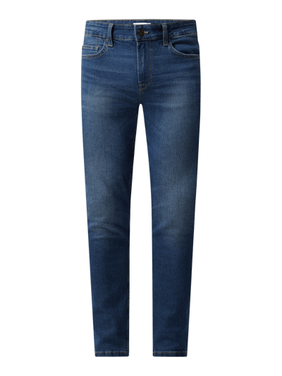 Only & Sons Jeansy o kroju skinny fit z dodatkiem streczu model ‘Warp’ Jeansowy niebieski 2