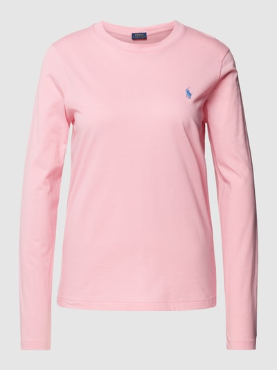 Polo Ralph Lauren Longsleeve mit Logo-Stitching Rosa 2