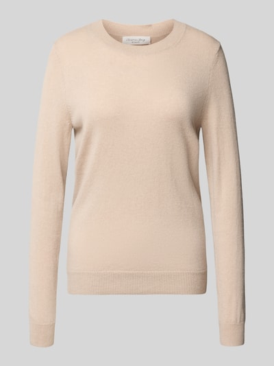 Christian Berg Woman Strickpullover aus reinem Kaschmir Beige 2