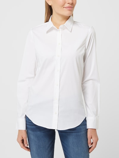 Fynch-Hatton Overhemdblouse met stretch  Wit - 4