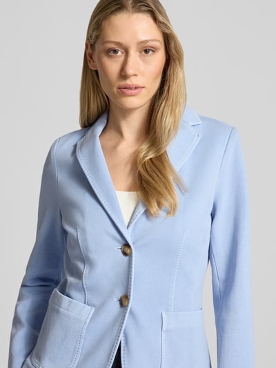 White Label Marynarka o kroju regular fit z klapami Jasnoniebieski 3