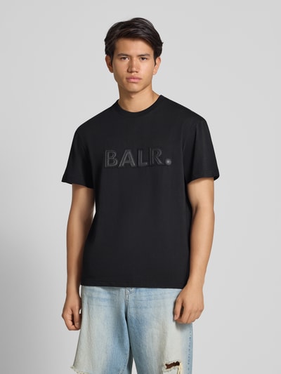 Balr. T-Shirt mit Logo und Rundhalsausschnitt Black 4