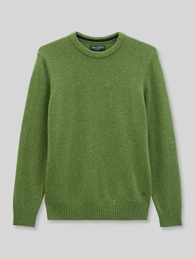 Marc O'Polo Pullover aus Wolle mit Tweedstruktur Apfel 2