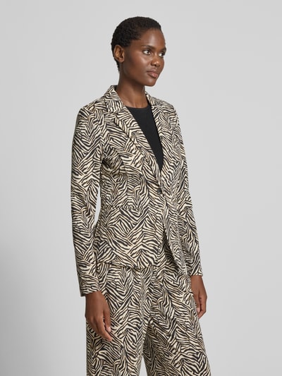 ICHI Żakiet z lamowanymi kieszeniami model ‘KATE’ Czarny 4