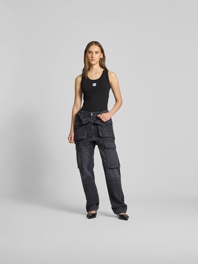 Kenzo Tanktop mit Label-Detail Black 1