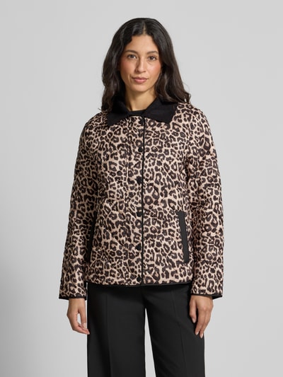 Christian Berg Woman Selection Jacke mit Eingrifftaschen Mittelbraun 4