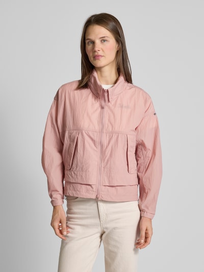 COLUMBIA Windbreaker mit Stehkragen Rosa 4