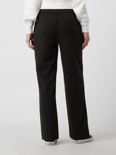 MSCH Copenhagen Comfortbroek met viscose, model 'Chana'  Zwart - 5