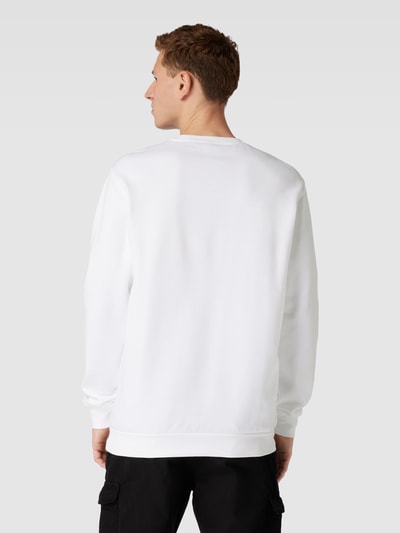 ADIDAS SPORTSWEAR Sweatshirt mit Label-Stitching Modell 'FEELCOZY' Weiss 5