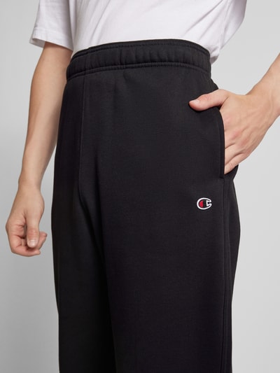 CHAMPION Sweatpants met labeldetail Zwart - 3