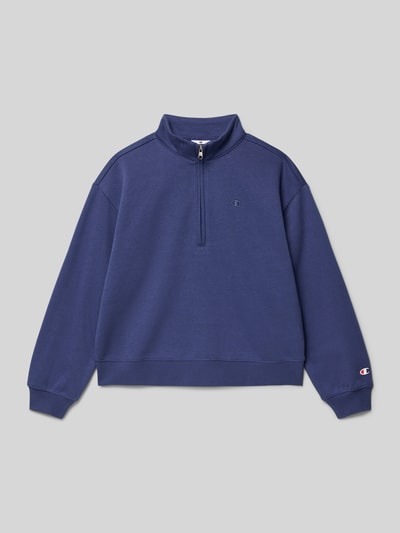 CHAMPION Hoodie met schipperskraag Blauw - 1