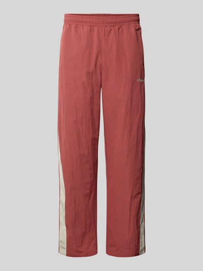 PROHIBITED Sweatpants mit elastischem Bund Rot 2