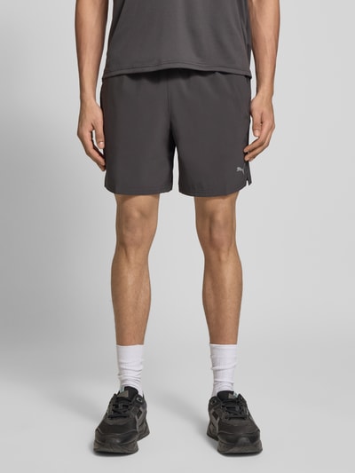 PUMA Performance Shorts mit elastischem Bund und Logo Black 4