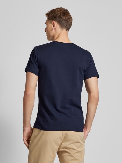 Tommy Jeans T-Shirt mit Label-Stitching Anthrazit 5