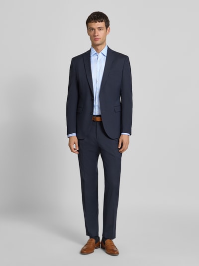 Jake*s Regular Fit Business-Hemd mit Kentkragen Bleu 1