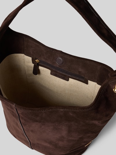 MICHAEL Michael Kors Torebka z zapięciem na magnes model ‘SONNY’ Ciemnobrązowy 5