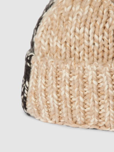 Marc O'Polo Beanie in Strick-Optik Beige 2